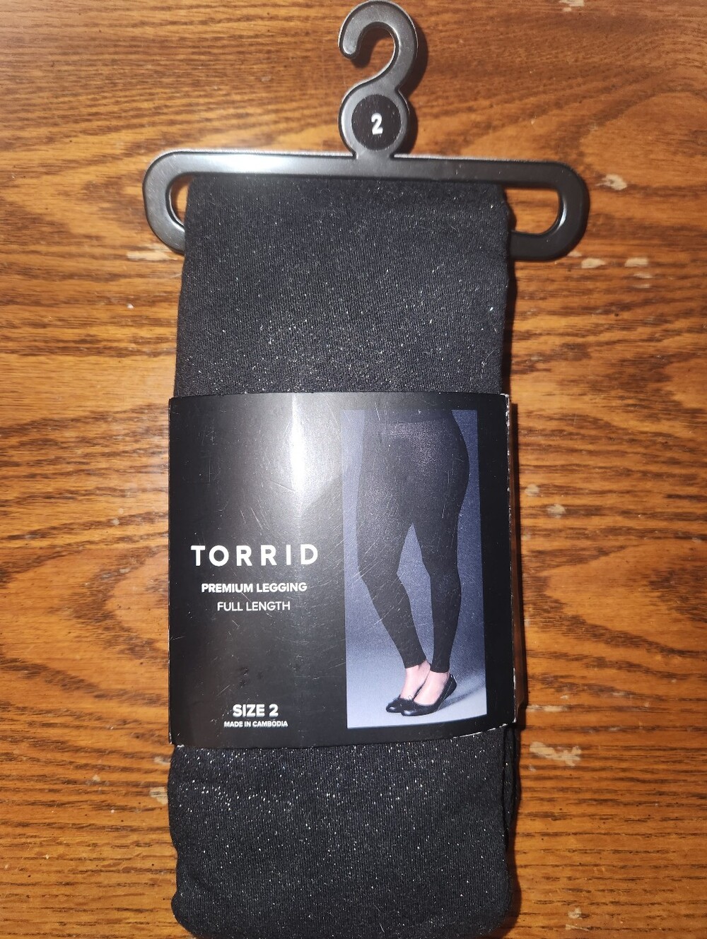 torrid Black Sparkle Premium Full-Length Legging